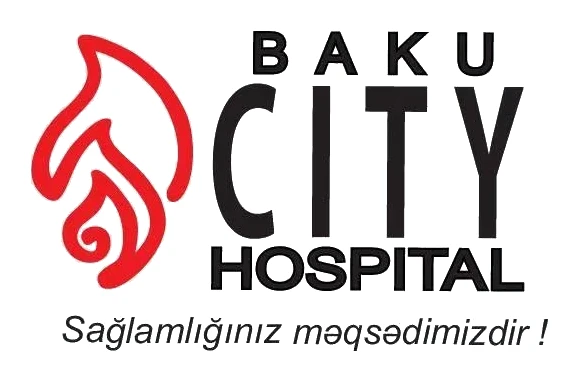 "Baku City Hospital" klinikası loqosu